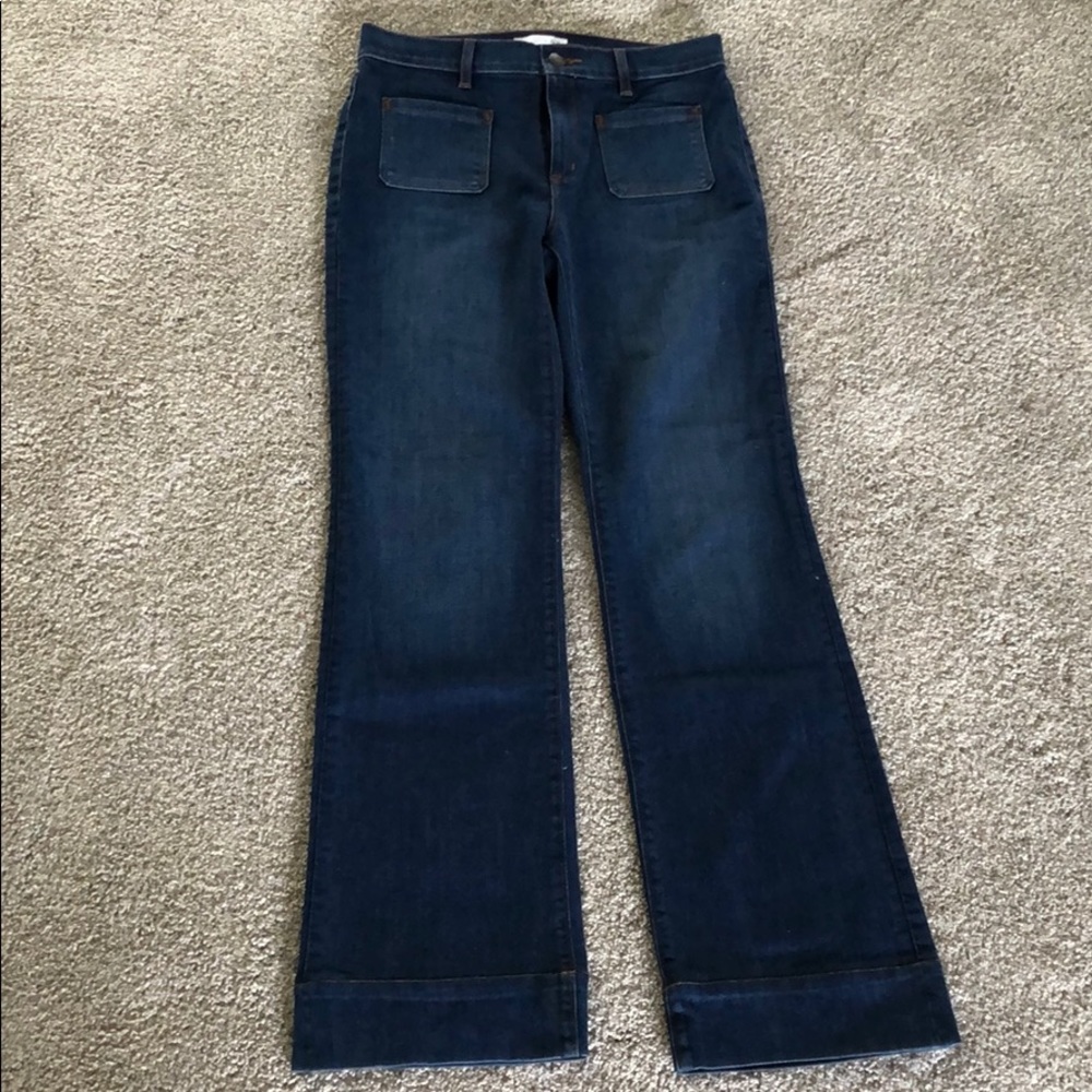 LOFT wide leg trouser - size 4; never worn